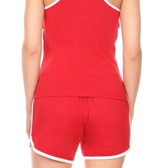 2-piece Racer Back Active Short Set - Picture 3 of 3